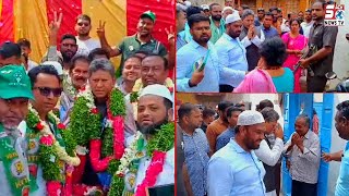 Aimim Candidate Kausar Mohiuddin Ne Kiya Karwan Constituency Mein Paidal Doura