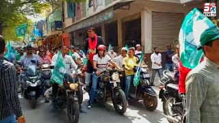 MBT Amjad ullah Khan ne Kiya Yakutpura constituency Mein Road show | SACHNEWS