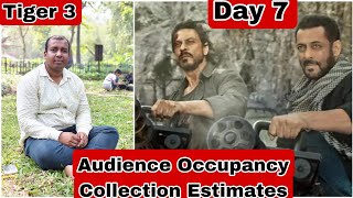 Tiger 3 Movie Audience Occupancy Collection Estimates Day 7