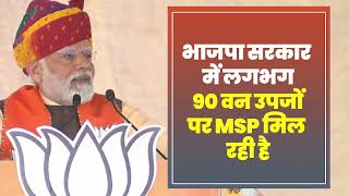 भाजपा सरकार में करीब 90 वन उपजों पर MSP मिल रही है | Rajasthan | PM Modi | Congress | BJP