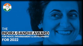 LIVE: Felicitation ceremony of the Indira Gandhi Award for 2022.