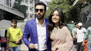 Ranbir Kapoor and Rashmika Mandanna Promoting Animal On Set Of Indian Idol