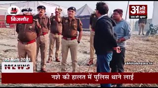बिजनौर पुलिस अधीक्षक ने दारानगरगंज में मेले की सुरक्षा व्यवस्था व तैयारियों का किया निरीक्षण