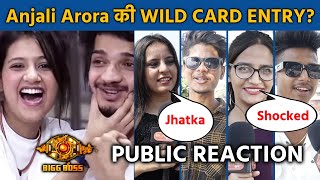Bigg Boss 17 Public Reaction | Anjali Arora Ki WILD CARD Entry Par Kya Boli Janta? #Munjali