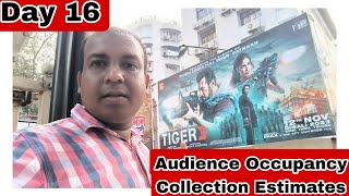 Tiger 3 Movie Audience Occupancy Collection Estimates Day 16