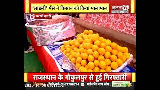 Charkhi Dadri : लाडली भैंस के निधन पर मृत्युभोज का आयोजन, 17वीं की निभाई रस्में, खिलाया लजीज खाना