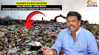 'Dumps everywhere': M﻿LA Michael Lobo says waste management ministry non-functional