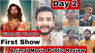 Animal Movie Public Review Day 2 First Show At Cinepolis Theatre, Mumbai