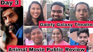 Animal Movie Public Review Day 3 At Gaiety Galaxy Theatre In Mumbai