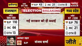 Rajasthan Election 2023: CM Ashok Gehlot ने स्वीकार की हार, नई सरकार को दी बधाई | Navtej TV