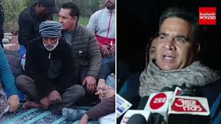 *Ravinder Raina Expressed his grief by visiting the house of havildar Mohammad Majeed Who was Martyr