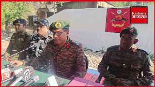 Rajouri encounter    Police and  army Officers held press conference regarding kalakote encounter.