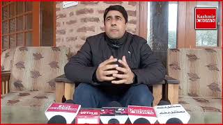 Social and political activist Khalid lone held a press conference at Boniyar regarding sarhad touris