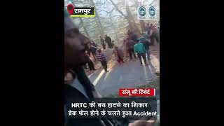 HRTC bus/ Accident/Rampur Bushahr