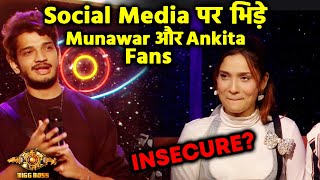 Bigg Boss 17 | Social Media Par Hua Bawal, Bhide Munawar Aur Ankita Ke Fans