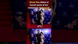 Mouni Roy shines at launch party of her restaurant ‘Badmaash’ in Mumbai | #mouniroy