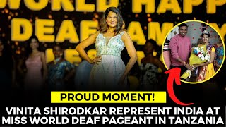 #ProudMoment! Vinita Shirodkar represent India at Miss World Deaf pageant in Tanzania