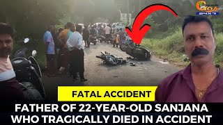 Father of 22-year-old Sanjana who tragically died in accident. Demands justice from the authorities