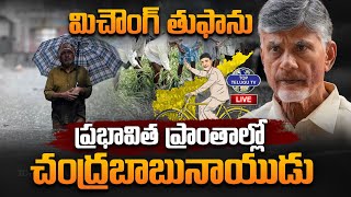 LIVE????: బాపట్లలో మిచౌంగ్ తుఫాను ప్రభావిత ప్రాంతాల్లో చంద్రబాబునాయుడు పర్యటన |TDP Party |Top Telugu TV