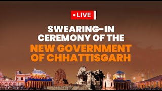 Live: Swearing-in ceremony of the new government of Chhattisgarh