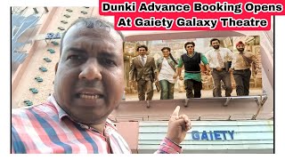 Dunki Movie Advance Booking Opens In Gaiety Galaxy Theatre