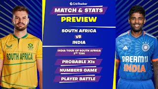 India vs South Africa | 2nd T20I match | Match Preview Stats | Crictracker