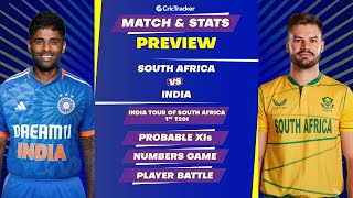 India vs South Africa | 1st T20I match | Match Preview Stats | Cricketer