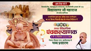 Panchkalyanak Mahotsav | Tilda Newra (Chhattisgarh) | Acharya Shri Vidhya Sagar Ji | Mor | 11/12/23