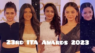 Pranali Rathod, Tejasswi Prakash, Ashi Singh, Helly Shah and Many Celebs At 23rd ITA Awards 2023,