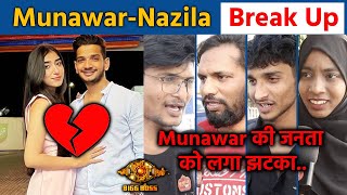 Bigg Boss 17 | Munawar Aur Nazila Ke BREAK UP Par Kya Boli Munawar Ki Janta
