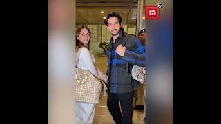 #Power couple #Sid and #Kiara spotted at airport