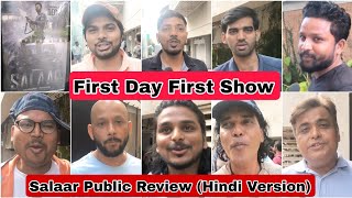 Salaar Movie Public Review Hindi Version First Day First Show In Mumbai