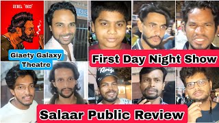 Salaar Movie Public Review First Day Night Show At Gaiety Galaxy Theatre In Mumbai