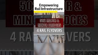 Facilitating seamless connectivity by amplifying rail infrastructure! #shorts