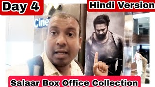 Salaar Movie Box Office Collection Day 4 Hindi Version