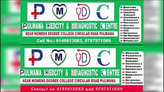 Introducing the  Pulwama Medcity and Diagnostic CentreA good news for the people of Pulwama and