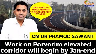 Work on Porvorim elevated corridor will begin by Jan-end: CM