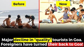 Major decline in "quality" tourists in Goa. Foreign tourist turn their back to Goa: Lobo