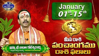 మీన రాశి 2024 ఫలితాలు | Meena rasi phalalu | January Month 2024  | Rasi horoscope | Top Telugu TV
