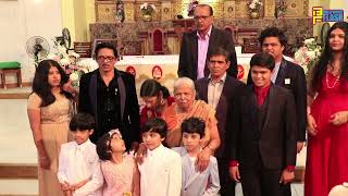Mr.Ronnie Rodrigues attended the First Holy Ceremony Of his Twin Sons Caaden,at the St.Blaise Church
