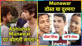 Bigg Boss 17 | Public Reaction On Munawar Not Taking Stand For Abhishek