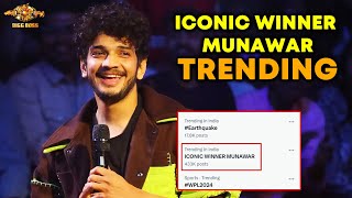 Bigg Boss 17 | Iconic Winner Munawar Trending, Social Media Par Fans Ka Hungama