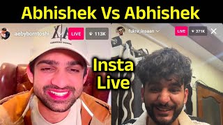 Bigg Boss 17 | Abhishek Kumar Vs Abhishek Malhan INSTA LIVE Record | #shorts