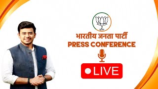 LIVE: BJYM National President Shri Tejasvi Surya addresses press conference at BJP HQ, New Delhi