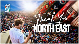 We thank millions of people in the North-East for their incredible support | Bharat Jodo Nyay Yatra