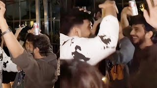 Munawar Faruqui And Karan Kundra Dances On Jamal Kudu In A Party