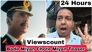 Bade Miyan Chote Miyan Teaser Record Breaking Viewscount In 24 Hours