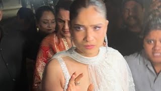 Ankita Lokhande With Vicky Jain, Her Bhabhi and Mother In Law Leaving From Bigg Boss 17 Set