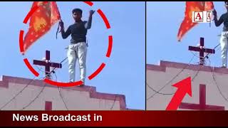 Church Par Bhagwa Flag Hoist Prakash Raj Shares Video