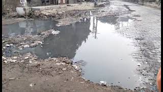 Burari Area Delhi, Pradeep Vihar, Near Nathupura Mor लंदन पैरिस जैसी सड़को का दावा पूरा